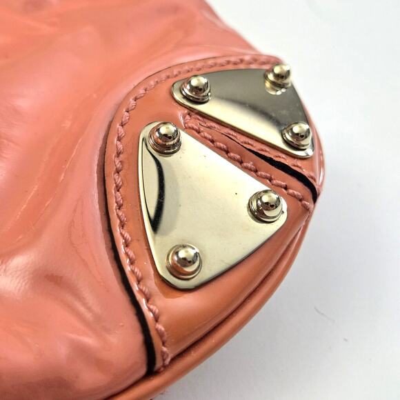 Gucci Patent Leather Mini Indy Handle Bag Pink With Original Dustbag - Small - Picture 5 of 15